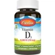 Вітамін D Carlson Labs Vitamin D3 10000 IU 120 Soft Gels - зображення 1