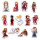 Стикерпак Евангелион Evangelion Аска Лэнгли Asuka Langley 45 штук SP AL 01 - изображение 2