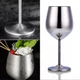 Бокал для вина REMY-DECOR серебро из нержавеющей стали - изображение 3