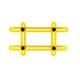 Шаблометр 250 * 120мм MASTERTOOL GM (30-3525) - зображення 2