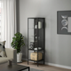 Вітрина RUDSTA висока IKEA 604.348.25 антрацит - зображення 2