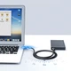 Кабель UGREEN US102 USB 2.0 A Male to A Male Cable 1m Black (10309) - изображение 5