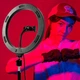 Кольцевая светодиодная LED RGB лампа 45см с штативом 2 метра и держателем для телефона селфи кольцо для блоггеров (кольцевой свет) - изображение 8