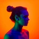 Кольцевая светодиодная LED RGB лампа 45см с штативом 2 метра и держателем для телефона селфи кольцо для блоггеров (кольцевой свет) - изображение 12