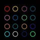Кольцевая светодиодная LED RGB лампа 45см с штативом 2 метра и держателем для телефона селфи кольцо для блоггеров (кольцевой свет) - изображение 14
