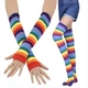 Гетры Руки+Ноги Home Socks 35-40 Радужные Фиолетовые - изображение 2
