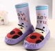 Носки-чешки махровые не скользящие Home Socks 16 см Божья коровка - изображение 1