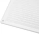 Решетка вентиляционная накладная пластиковая с сеткой AirRoxy 200x200 white белая 02-319 - изображение 6