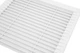 Решетка вентиляционная накладная пластиковая с сеткой AirRoxy 200x200 white белая 02-319 - изображение 7