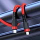 Кабель USB Borofone BU35, Type-C to Lightning, PD20W, 1.2m, красный - изображение 5