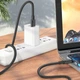 Кабель Borofone BX81 USB to Lightning 1m черный - изображение 2