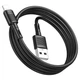 Кабель Hoco X83 USB to Lightning 1m чорний - зображення 3