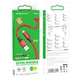 Кабель USB Borofone BX82, USB to MicroUSB, 2.4А, 1m, красный - изображение 2