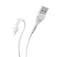 Кабель Hoco X37 USB to Lightning 1m білий - зображення 1