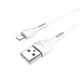 Кабель Hoco X37 USB to Lightning 1m білий - зображення 3