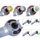 Вібромасажер для тіла Magic massager 7в1 Сіро-фіолетовий, ручний масажер електричний 30W (VS7005956) - изображение 3