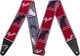 Ремінь гітарний FENDER STRAP 2" WEIGHLESS MONOGRAMMED RED/WHITE/BLUE (230249) - изображение 1