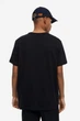 Футболка з принтом H&M Regular Fit M чорний 0684021187 - зображення 3