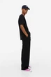 Футболка з принтом H&M Regular Fit M чорний 0684021187 - зображення 4
