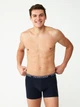 Набор трусов шорты мужской U.S. Polo Assn 80486 2XL (52) 2 шт Printed/Navy (8680557408751) - изображение 5