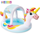 Надувной бассейн "Unicorn Spray Pool" Intex 58435 NP. Размером 254x132x109см, объём 130л, от 2 лет - изображение 1