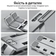 Алюминиевая подставка для ноутбука PowerMe AirStand Lite - изображение 7