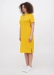 Платье-поло Ukreina Трикотаж XL Горчичное U23Pla1058 - изображение 2