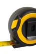 Рулетка MASTERTOOL 7.5 м 25 мм з магнітами автоматичний фіксатор покриття TPR храповий механізм 61-0725 - изображение 2