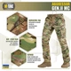 Брюки M-Tac Aggressor Gen.II рип-стоп Multicam 3XL/S - изображение 6