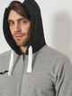Толстовка на молнии мужская Joma Confort Ii 101963.281 M Серая с принтом (8424309571900) - изображение 4