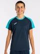 Спортивная футболка для бега женская Joma Eco Championship 901690.342 M Темно-синяя (8445456359555) - изображение 1