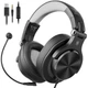 Игровые стерео наушники OneOdio A71D Black проводные наушники с микрофоном и шумоподавлением Наушники для стриминга Чёрный. - изображение 3