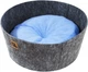 Лежак Lucky Pet Ремикс №2 45х45х18 см Серо-голубой (4820268554215) - изображение 2