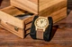 Деревянная шкатулка с ящиком для наручных часов на 4 ячейки от ecoWalnut Коричневый 141х180x149 мм - 118х153х50 мм - изображение 3