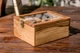 Деревянная шкатулка для часов со стеклянной крышкой от ecoWalnut Коричневый 180x141x82 мм - изображение 7