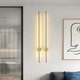 Бра Berger 1037-WL-15 Gold LED 15 Вт 4000K 100см - зображення 3