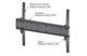 Кріплення для телевізора SECTOR FP0604T Black похилий 37"-70" (max VESA – 600х400) - зображення 4