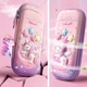 Детский школьный пенал Единорог Unicorn Dance 3D Magical Time для девочек розовый органайзер на 3 отделения - изображение 5