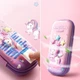 Детский школьный пенал Единорог Unicorn Dance 3D Magical Time для девочек розовый органайзер на 3 отделения - изображение 7
