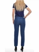 Брюки джинсовые тонкие летние укороченные WRANGLER BOYFRIEND CROP (W29IMA85W) синие в голубую полоску W28 L32 - изображение 2