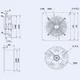 Осьовий вентилятор Weiguang YWF4D-550S-137/50-G 380V 1300rpm 8720 м3/час - зображення 5