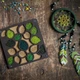 Органайзер для бісеру з прозорою кришкою Wonderland Crafts FLZB-042 (14*14см) - зображення 5