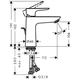 Смеситель для умывальника HANSGROHE TALIS E 71710700, белый - изображение 2