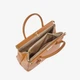 Сумка женская кожаная саквояж средняя Regina Notte Travel bag 3201 Рыжий - изображение 4