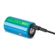 Набір акумуляторів літій-іонних Quantum USB Li-ion D 1.5V, 5200mAh plastic case, 2 шт/уп - зображення 5