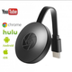 Бездротова медіаприставка Wi-Fi Google TV Chromecast 4K B002 / Чорний - зображення 4