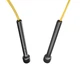 Скакалка Hop-Sport Crossfit NEW з пластиковыми ручками HS-P025JR желтая - изображение 3