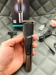 Профессиональный аккумуляторный триммер для бороды и усов VGR V-926 со сменными насадками - изображение 2