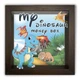 Декоративная копилка из дерева и пластика Презент Dino Disney 20*20 см коричневый - изображение 2