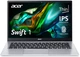 Ноутбук Acer Swift 1 SF114-34-C25X (NX.A77EU.00A) Pure Silver / Intel Celeron N4500 / RAM 4 ГБ / SSD 256 ГБ / Підсвітка клавіатури - зображення 2